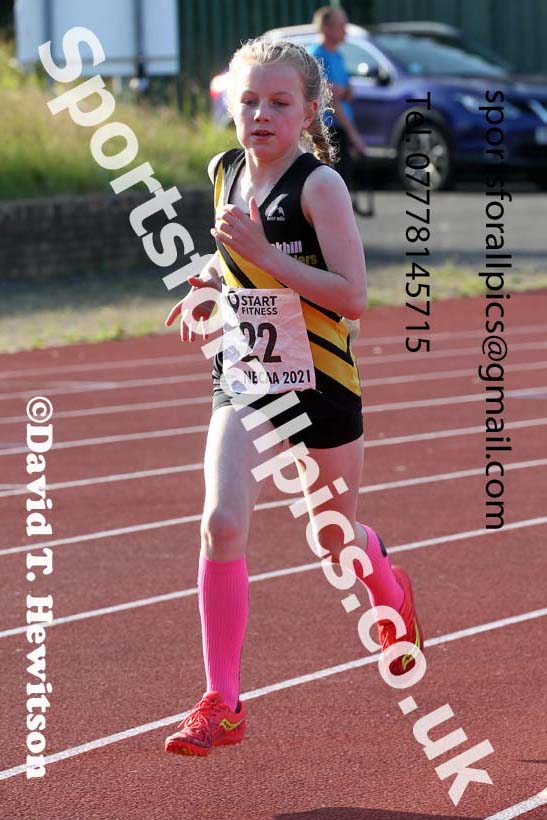 800 metres, 2021 North East Grand Prix No.4, Monkton, Wednesday, June 30th. Photo: David T. Hewitson/Sports for All Pics